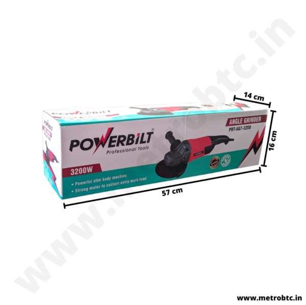 Angle Grinder PBT-AG7-3200 box