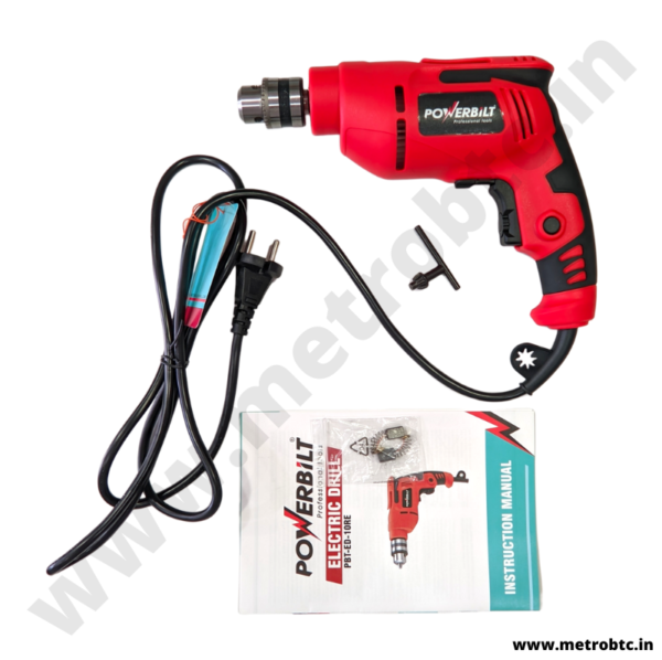 Drill Machine PBT-ED-10RE open