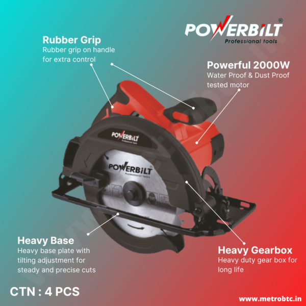 Circular Saw PBT-CS-2000 brochure