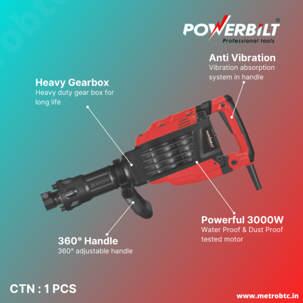 Demolition Hammer PBT-DH27-3000 brochure