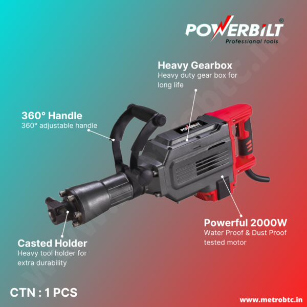 Demolition Hammer PBT-DH65-2000 brochure