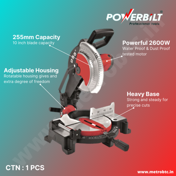 Miter Saw PBT-MS10-2800D brochure