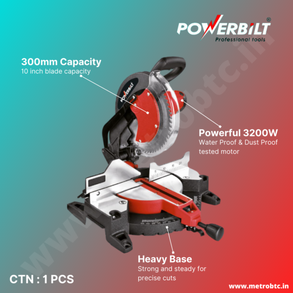 Miter Saw PBT-MS12-3200D brochure