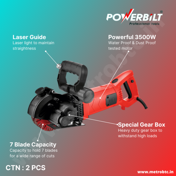 Wall Chaser PBT-WC-3500 brochure