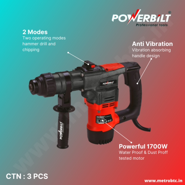 Rotary Hammer PBT-RDH4-26 brochure