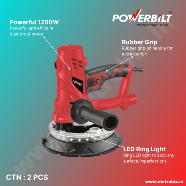 Drywall Sander PBT-DWS-1200 brochure