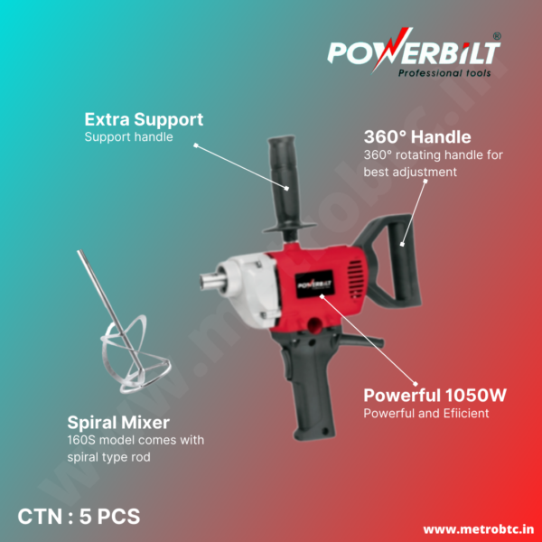 Paint Mixer PBT-EM-160S brochure