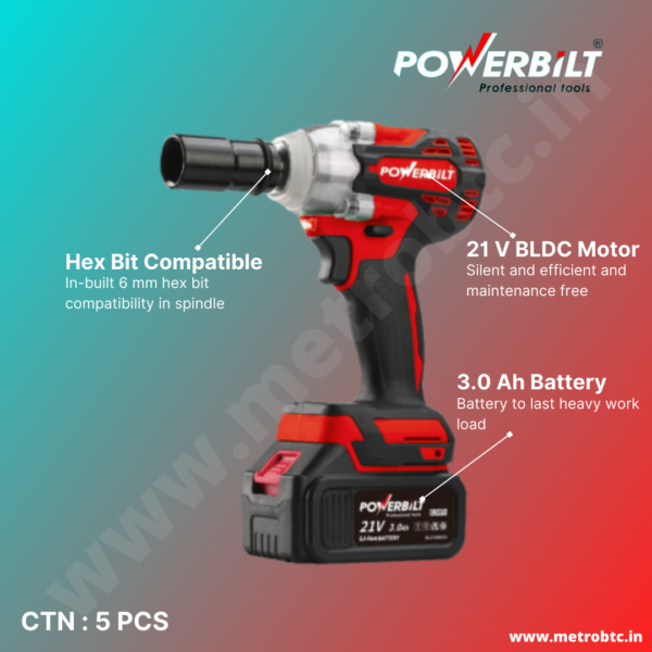 Impact Wrench PBT-CL-WR21 brochure