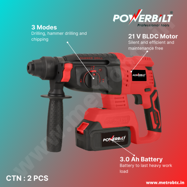 Rotary Hammer PBT-CL-RH-26 brochure