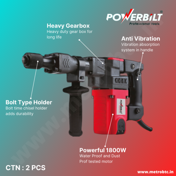 Demolition Hammer PBT-DH7-1800 brochure