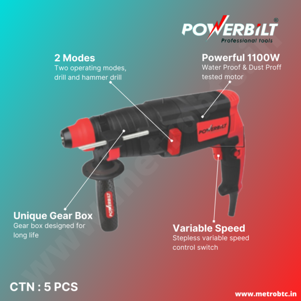 Rotary Hammer PBT-RH-20A brochure