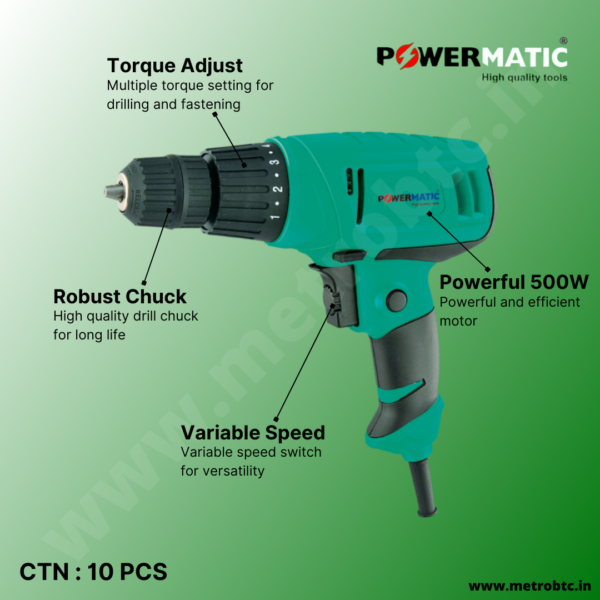 Screwdriver Drill PTC-SD10-H brochure