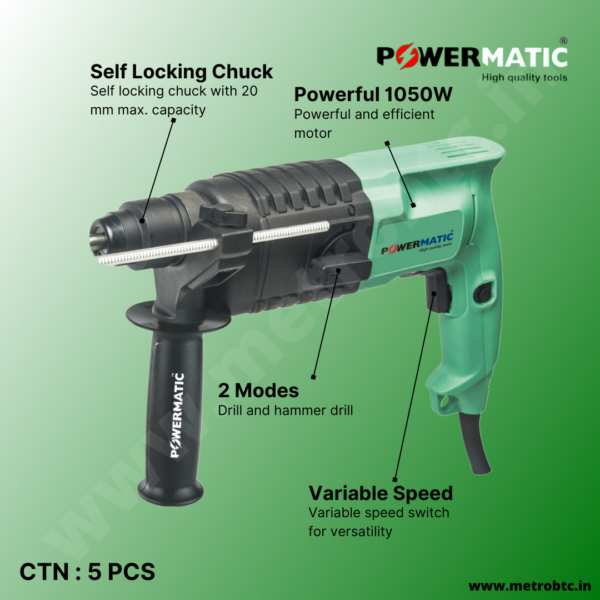 Rotary Hammer PTC-RH-20 brochure