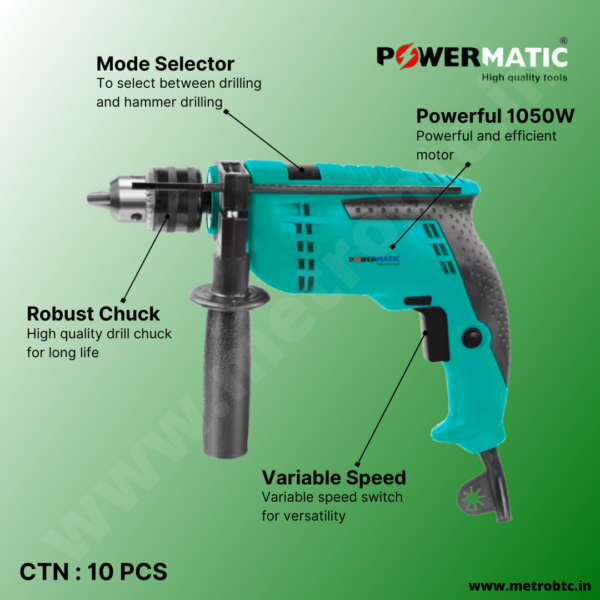 Impact Drill PTC-ID-13RF brochure