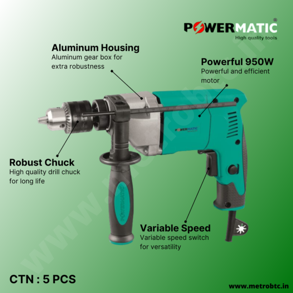 Impact Drill PTC-EIDRF-13 brochure