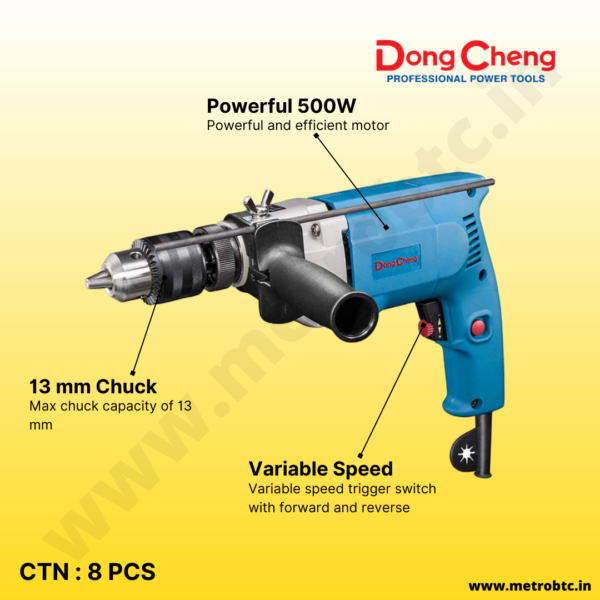 Impact Drill Machine DZJ03-13 brochure