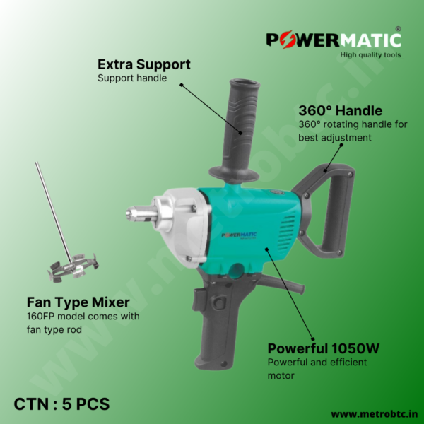 Paint Mixer PTC-EM-160FP brochure