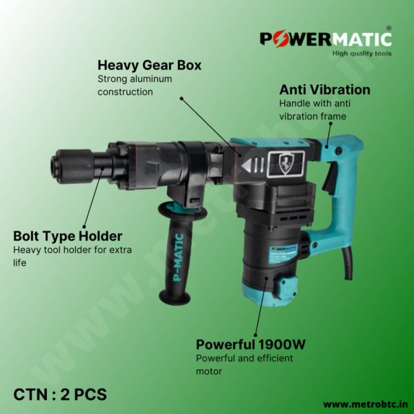Demolition Hammer PTC-DH7-1900 brochure