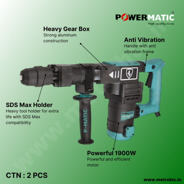 Demolition Hammer PTC-DH11-1900S brochure