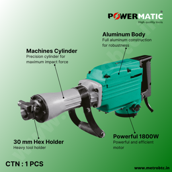 Demolition Hammer PTC-DH65-HD brochure