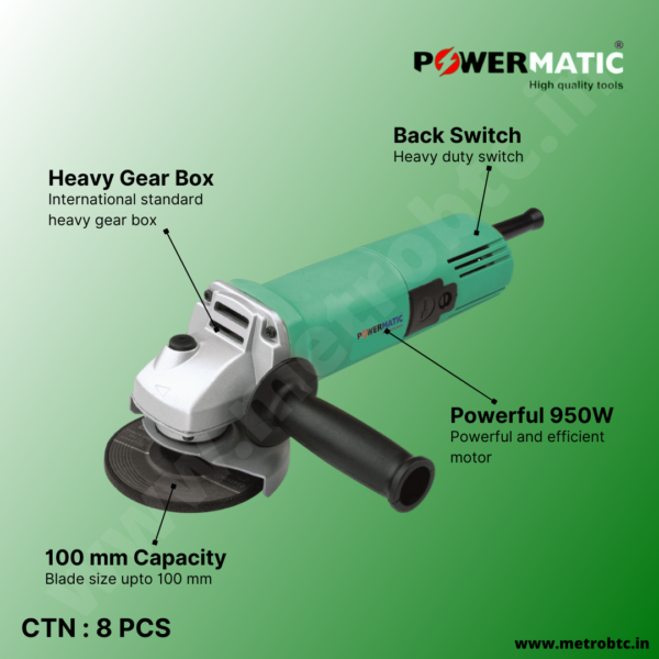 Angle Grinder PTC-AG-801 brochure