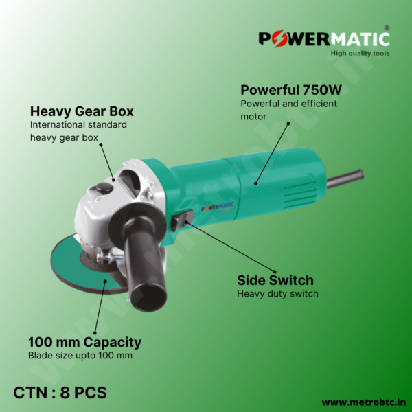 Angle Grinder PTC-AG-6-100 brochure