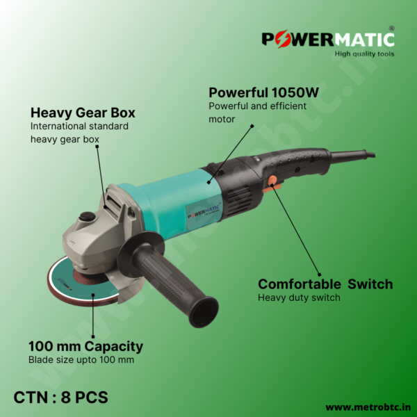 Angle Grinder PTC-AG4L-1050S brochure