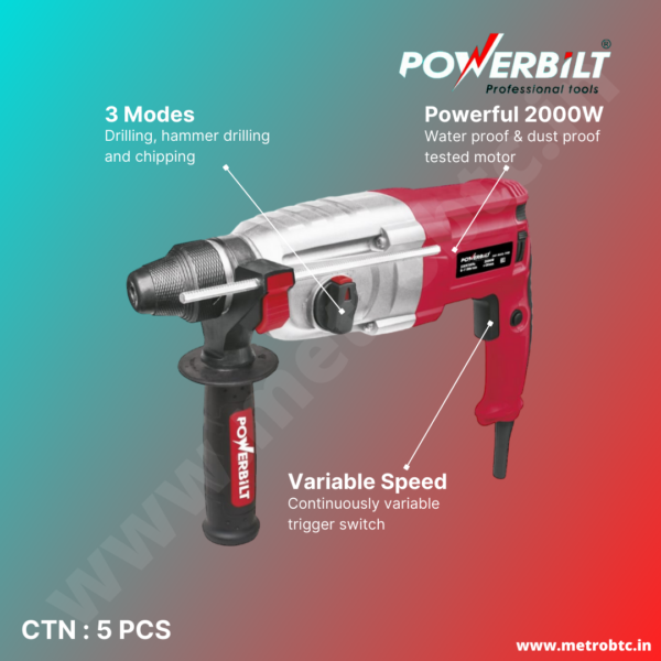 Rotary Hammer PBT-RDH2-28M brochure