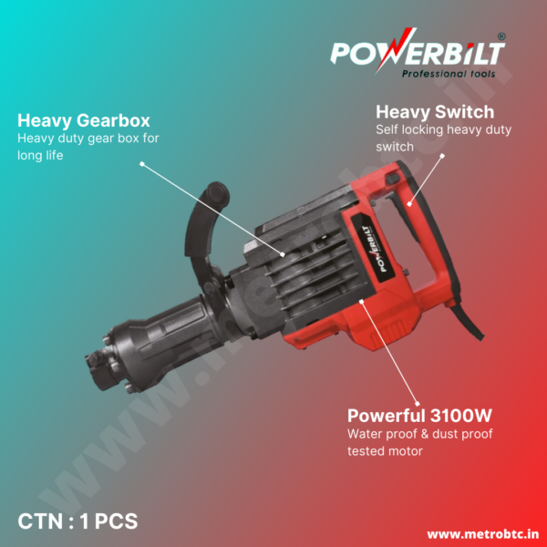 Demolition Hammer PBT-DH65-3100 brochure