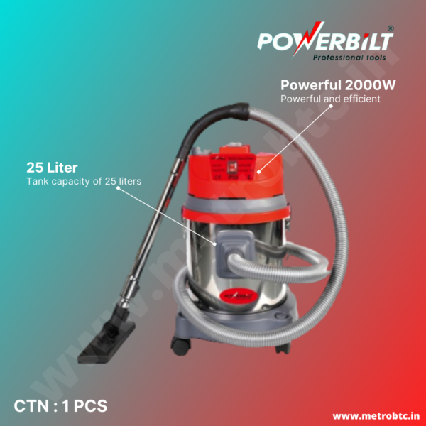 Vacuum Cleaner PBT-VC-25 brochure