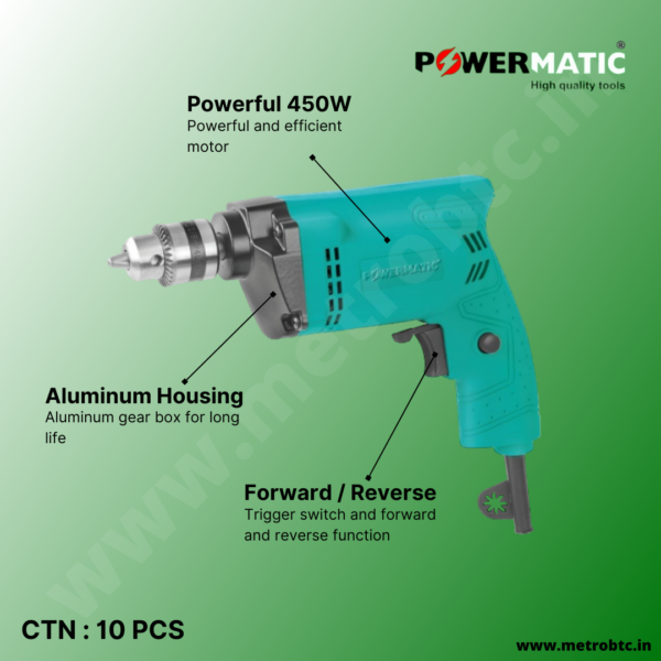 Drill Machine PTC-ED-10RE brochure