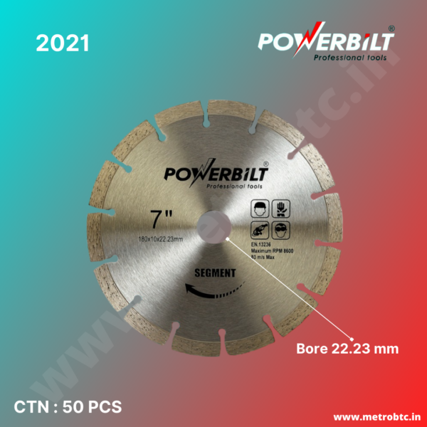 Diamond Blade 7" Segment Silver 2021 brochure