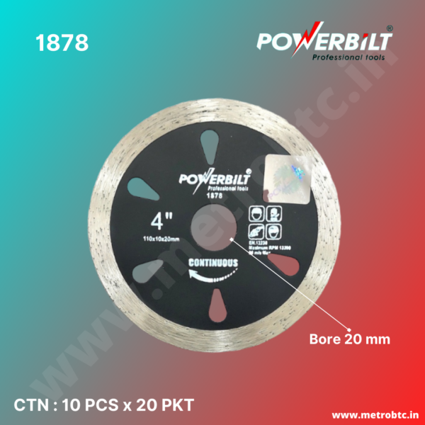 Diamond Blade 4" Rim Black 1878 brochure