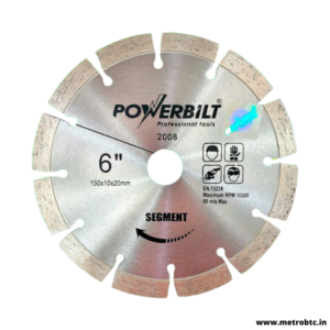 Diamond Blade 6" Segment Silver 2008