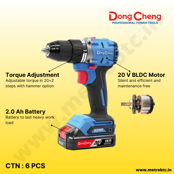 20 V Hammer Drill DCJZ2060i brochure